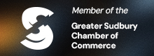 Greater Sudbury Chamber of Commerce member badge for Magu Firm.